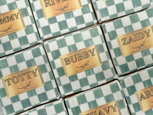 Load image into Gallery viewer, Checked - Leaf Place Card Cookies
