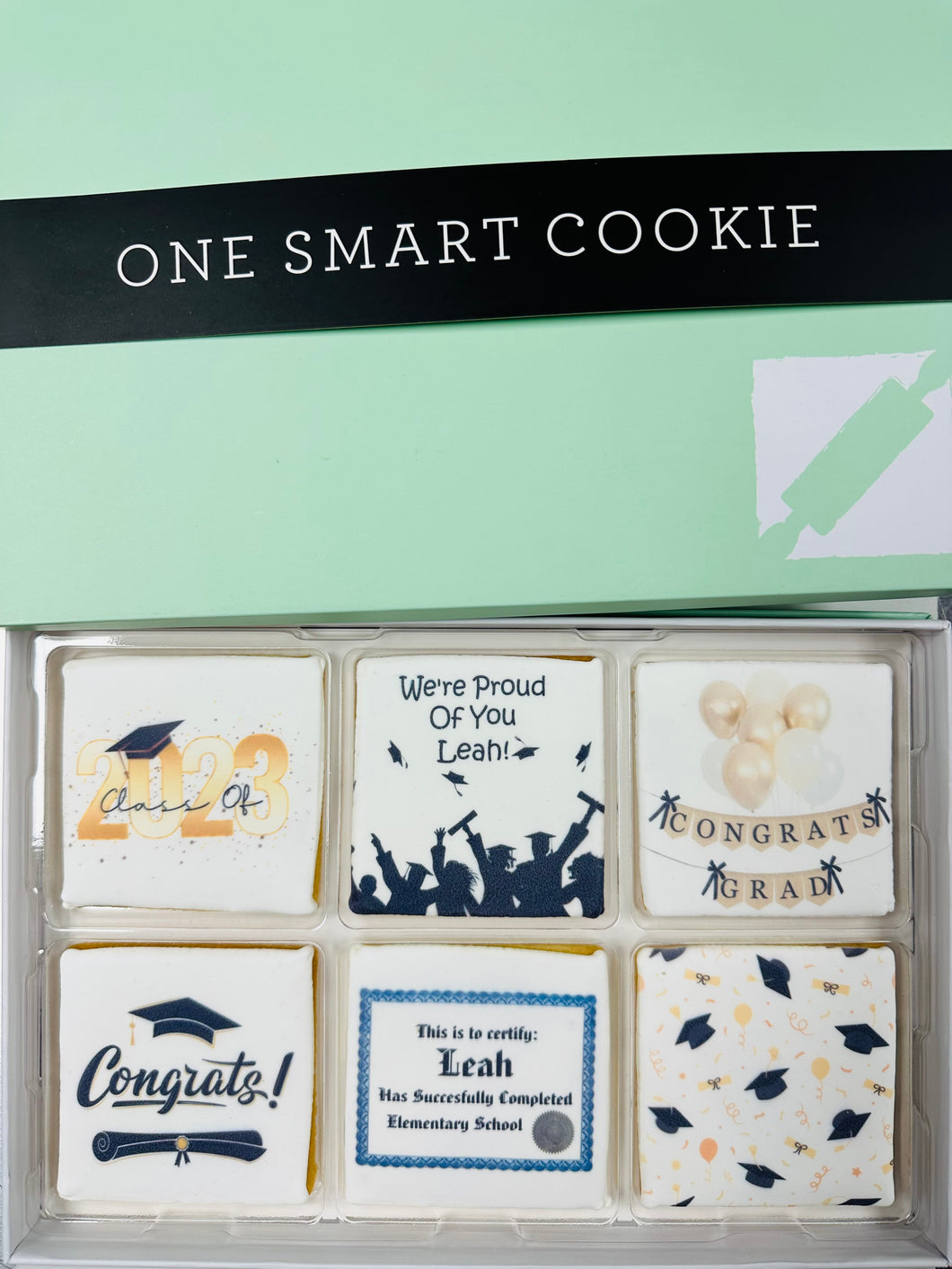 Custom Graduation Cookie Gift Box