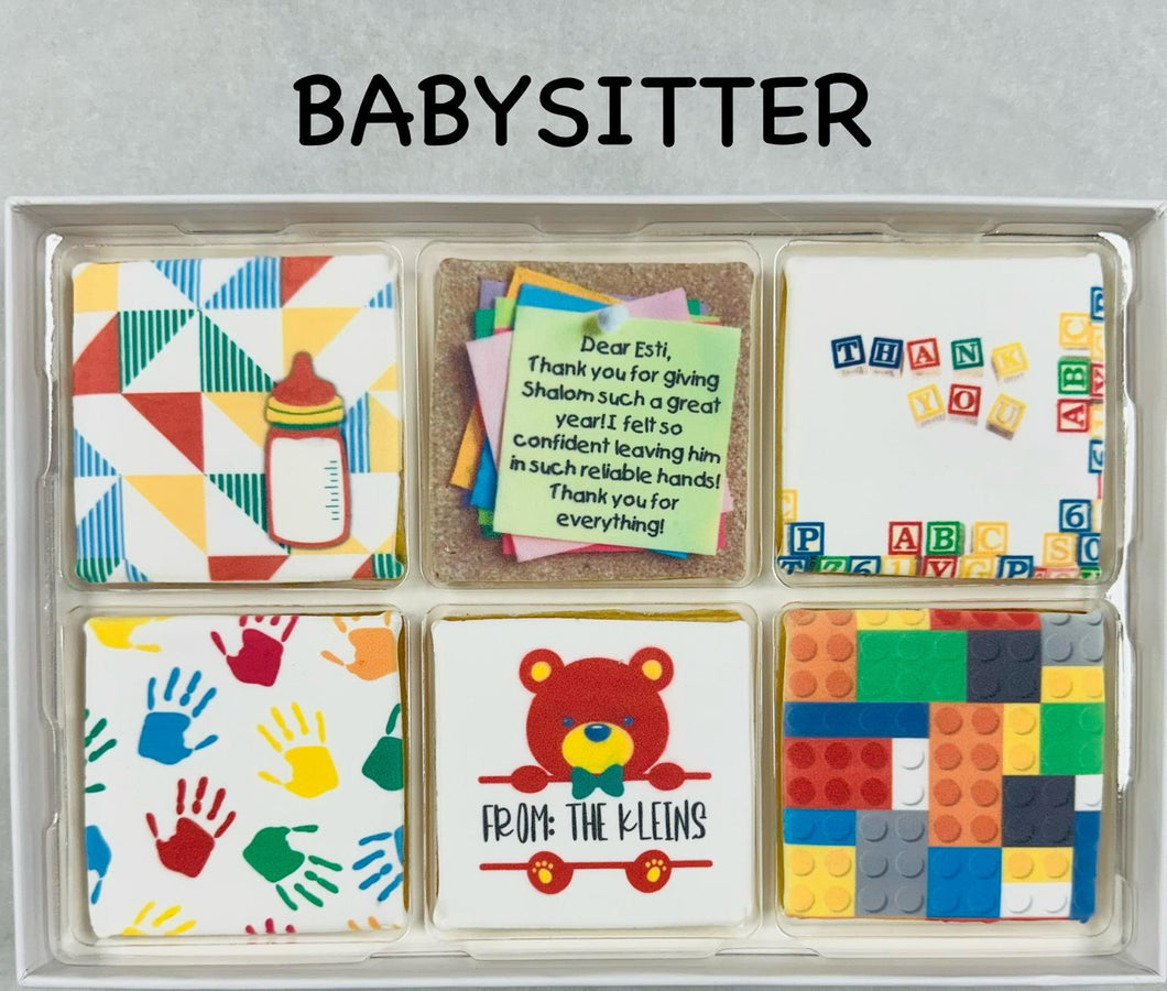 Custom Teachers Appreciation Box-Babysitter