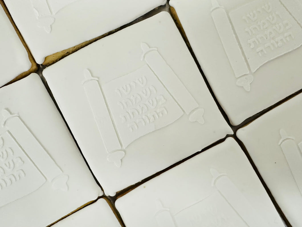 Embossed Sefer Torah Cookies