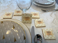 Load image into Gallery viewer, Simanim Checked Collection -  Place Card Cookies
