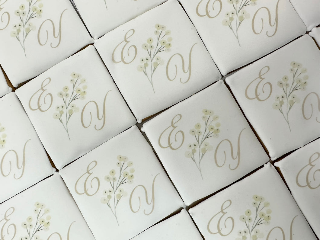 Gold Flowering Collection - Initials