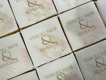 Load image into Gallery viewer, Brushstroke Collection -Printed Engagement Name Cookies
